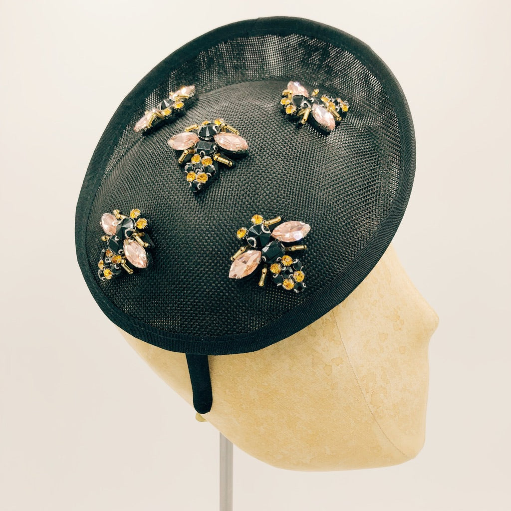 Cerchietto Limited Edition: Bee Black Hat
