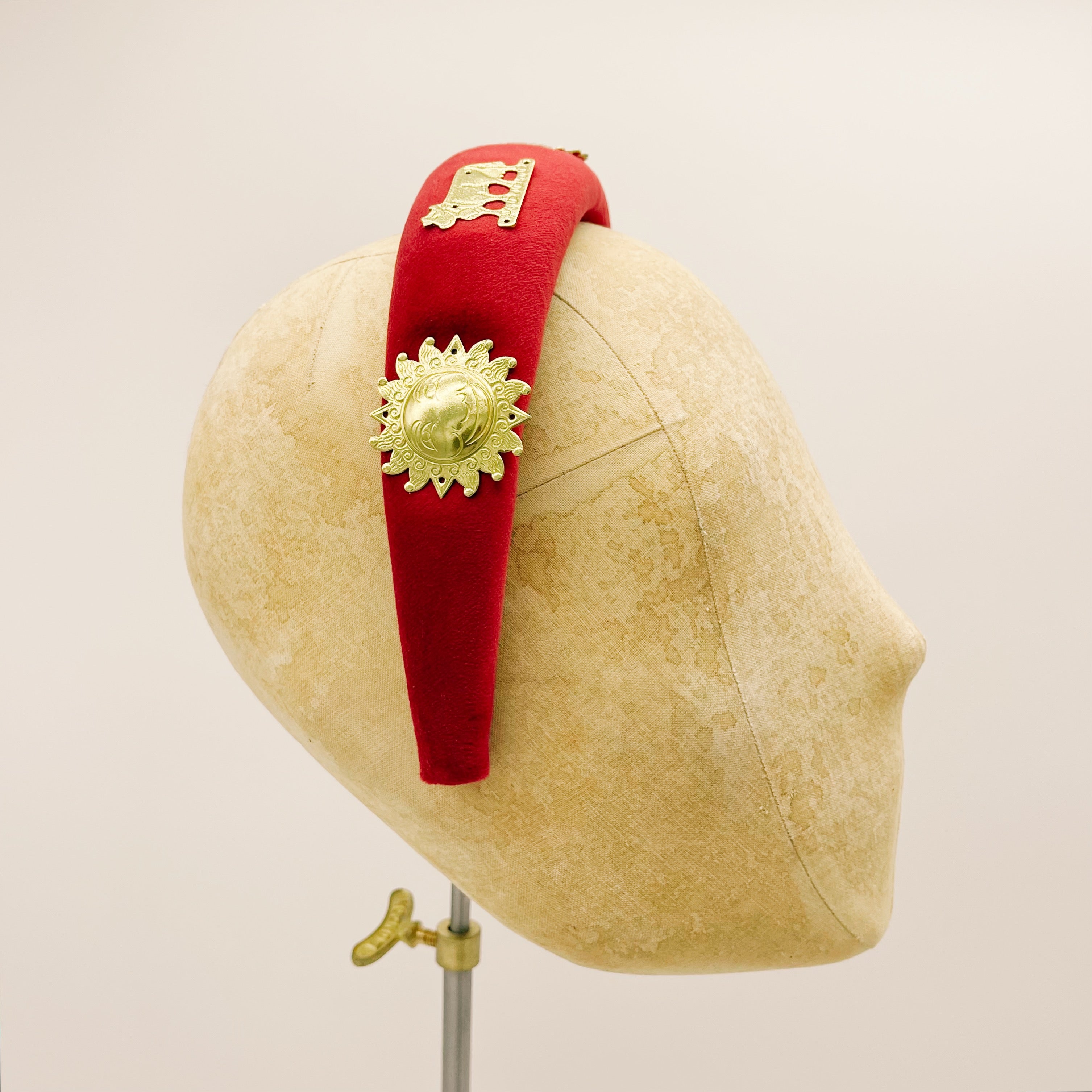 Vichy Red Series Headband #5
