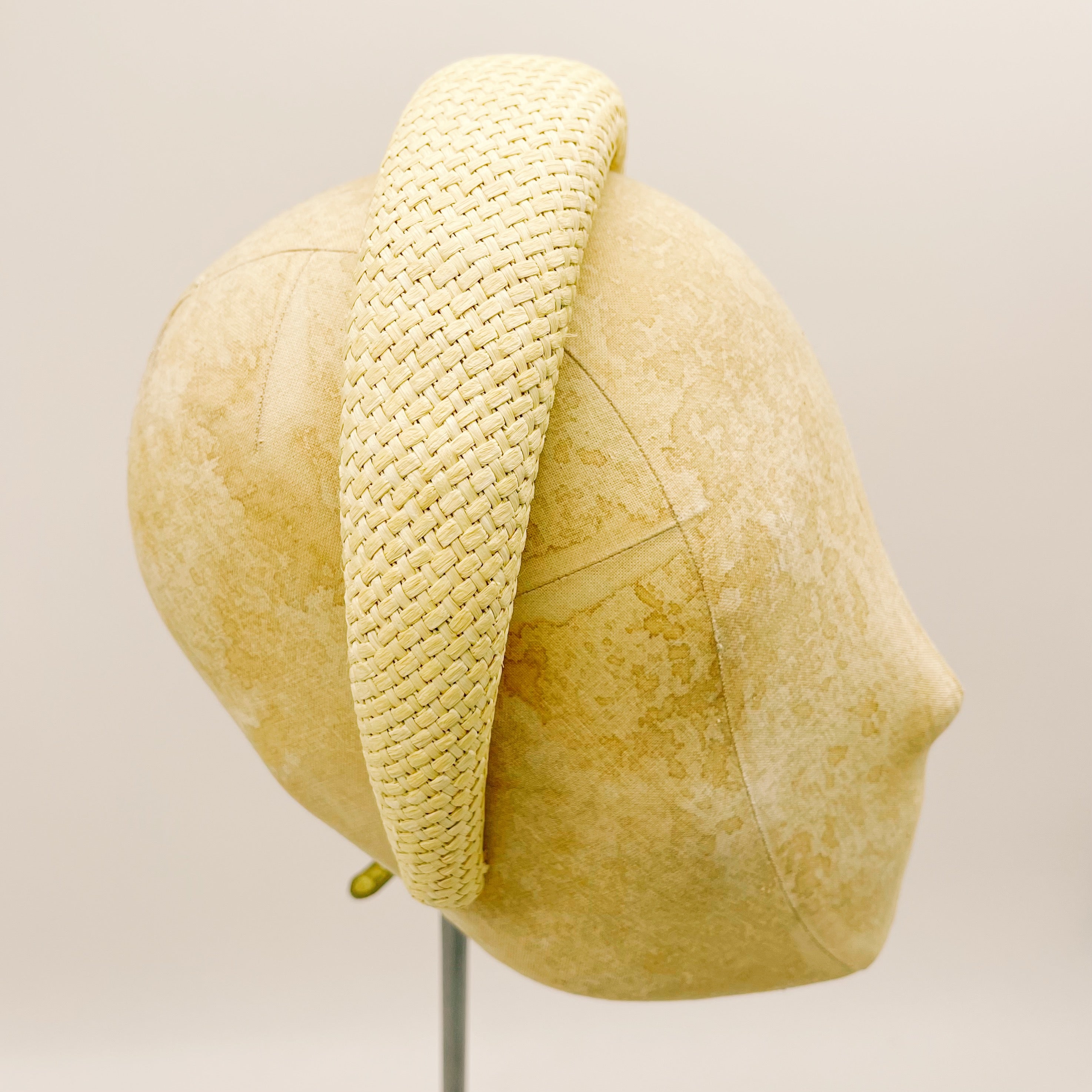 Cerchietto Paglia Padded