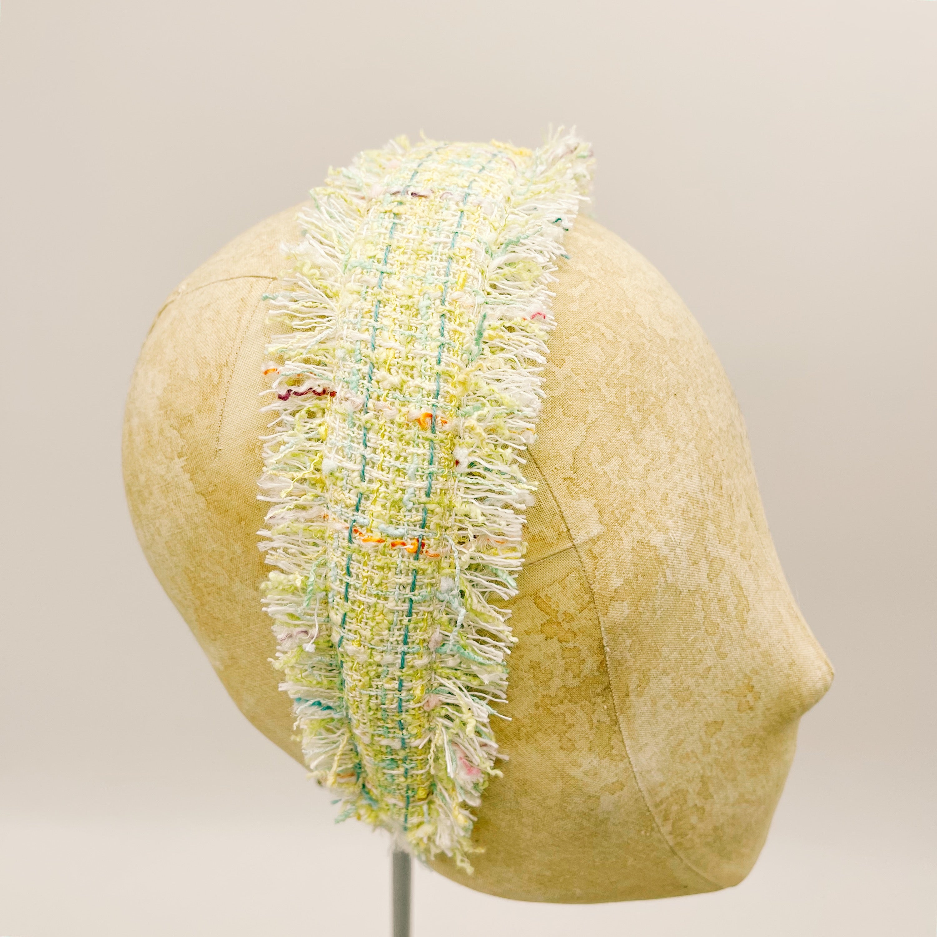 Cerchietto Tweed Fringes n.21