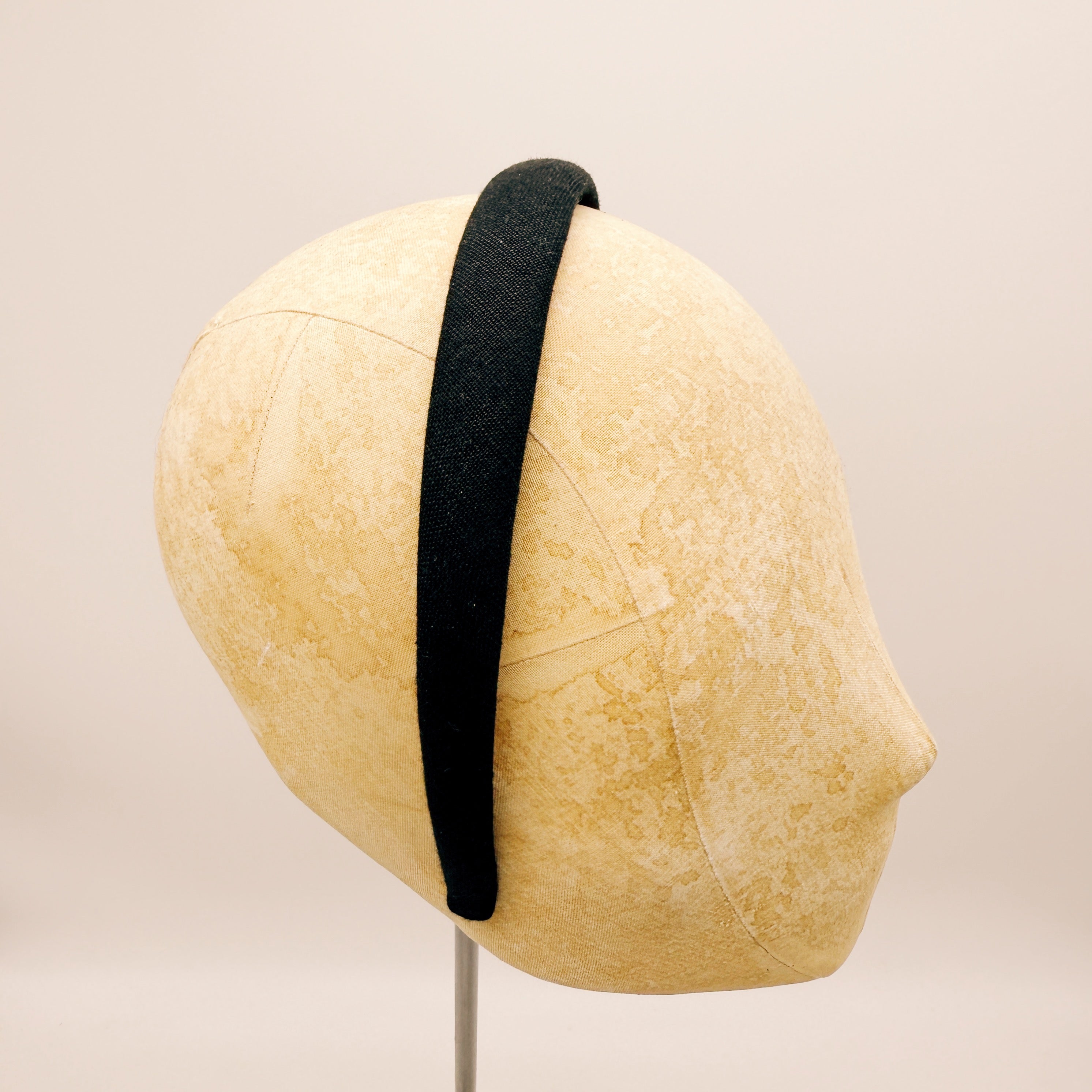 Cerchietto Lino Black Mini