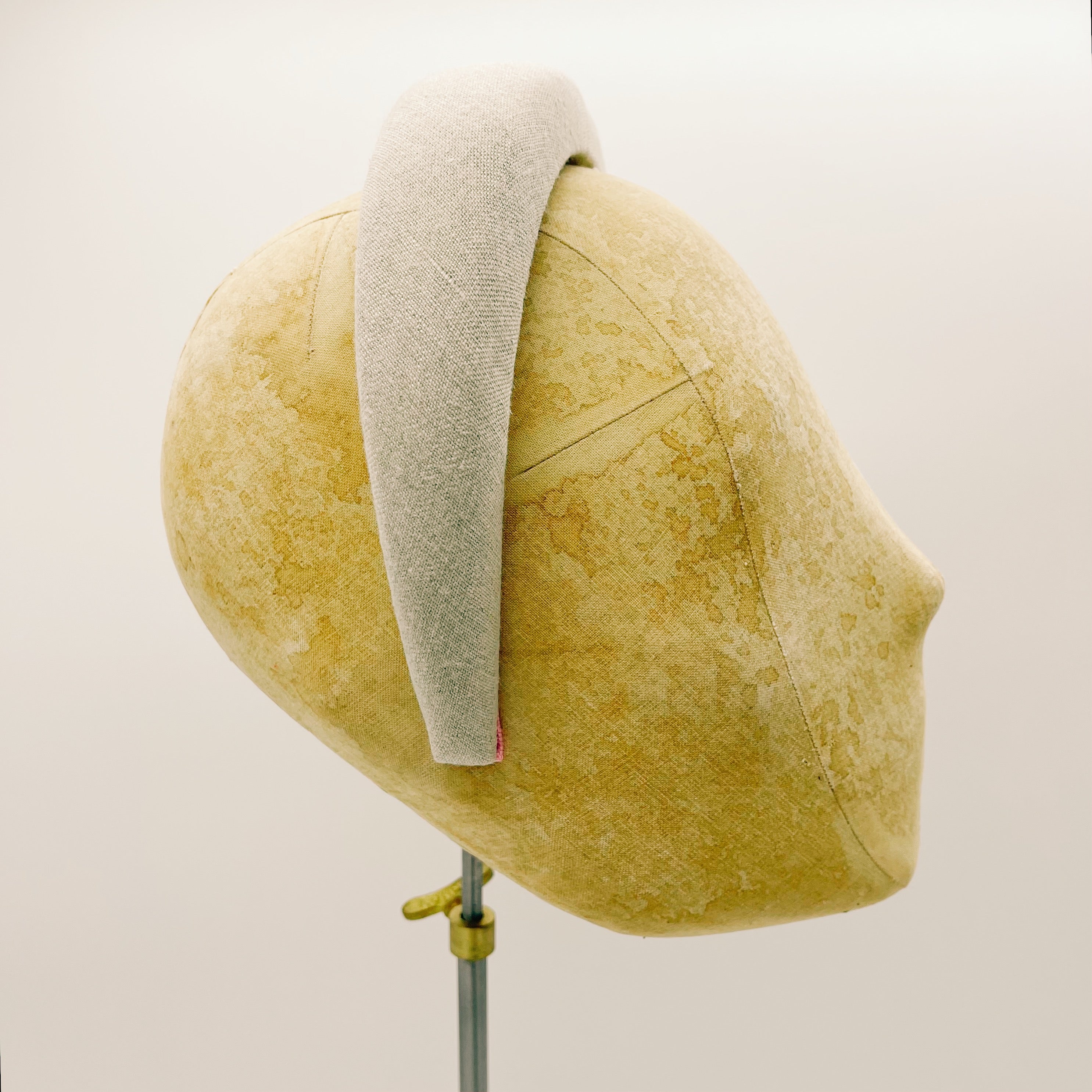 Cerchietto Lino Natural Light Padded