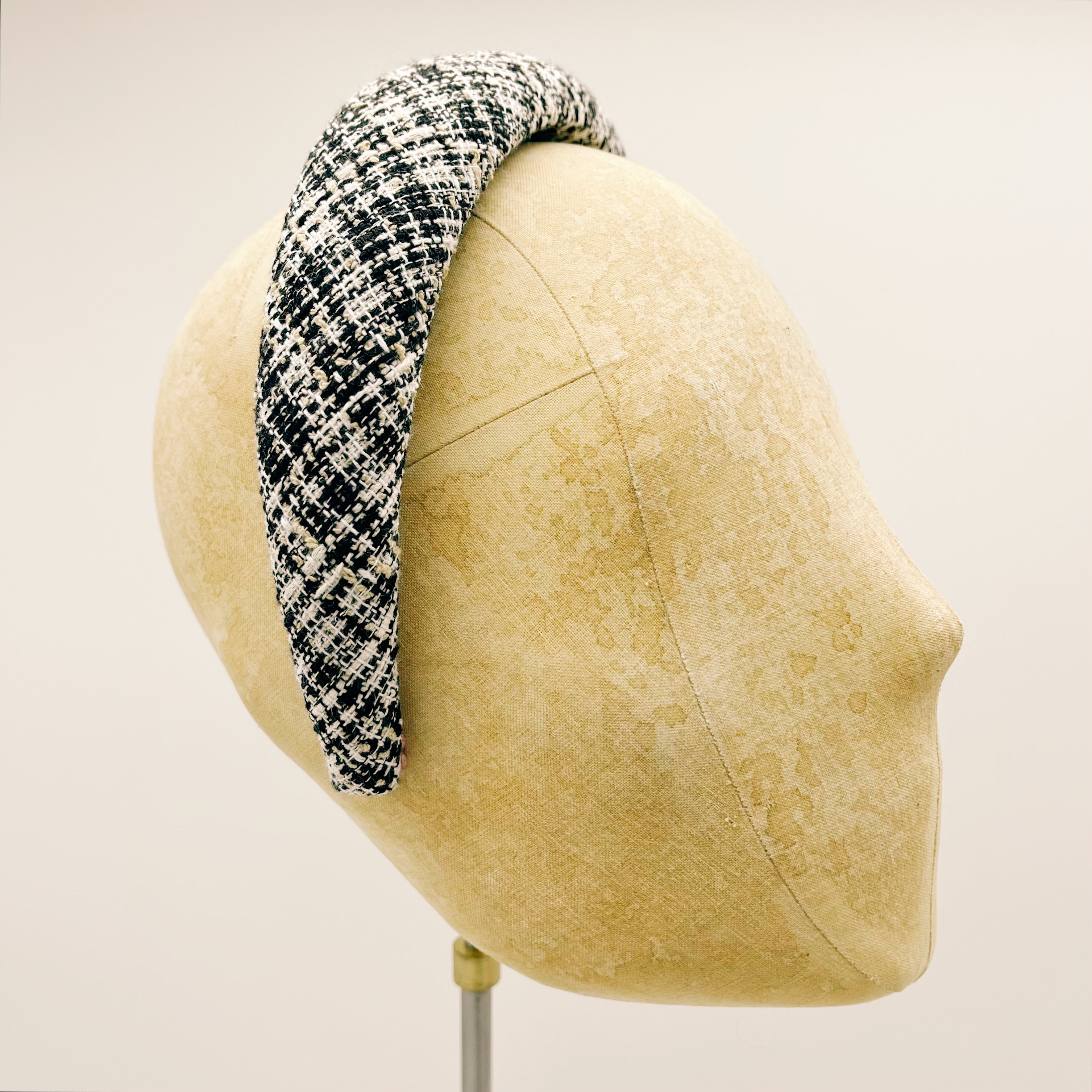Cerchietto Tweed Padded n.13