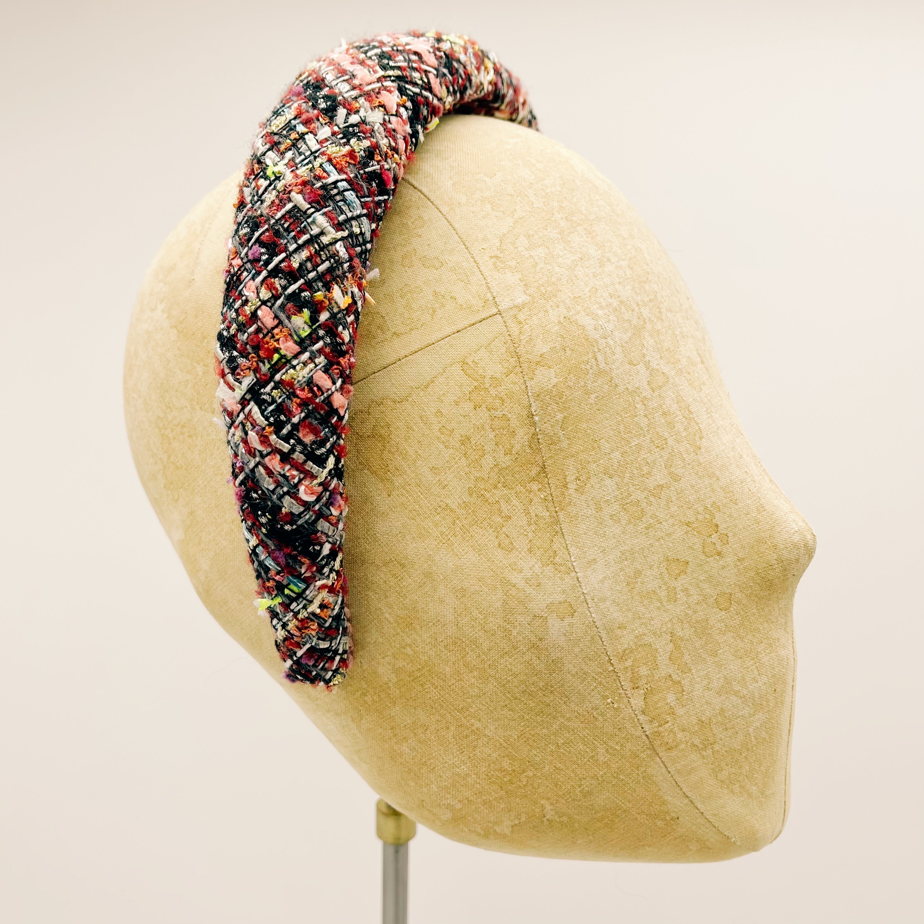 Cerchietto Tweed Padded n.1