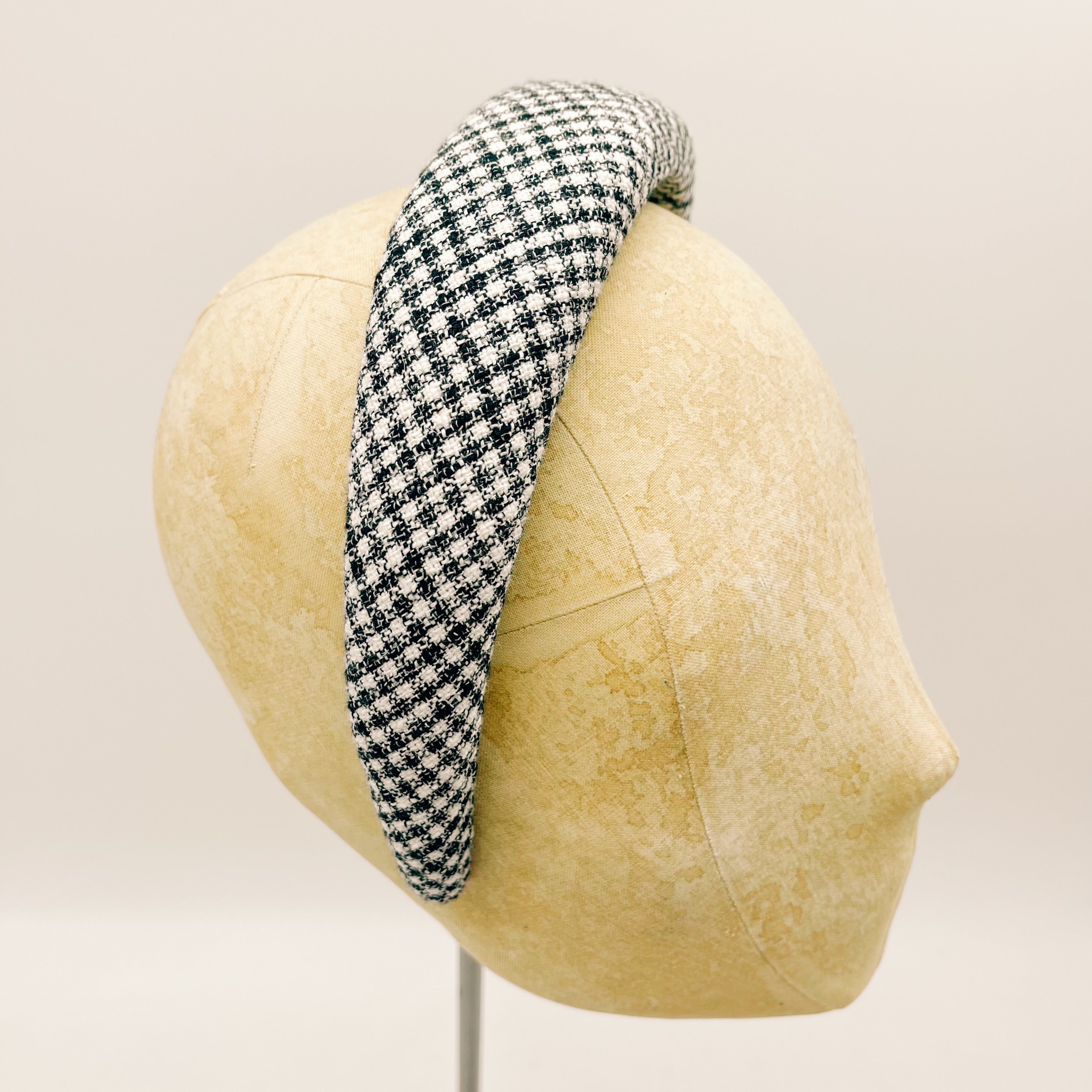 Cerchietto Tweed Padded n.20