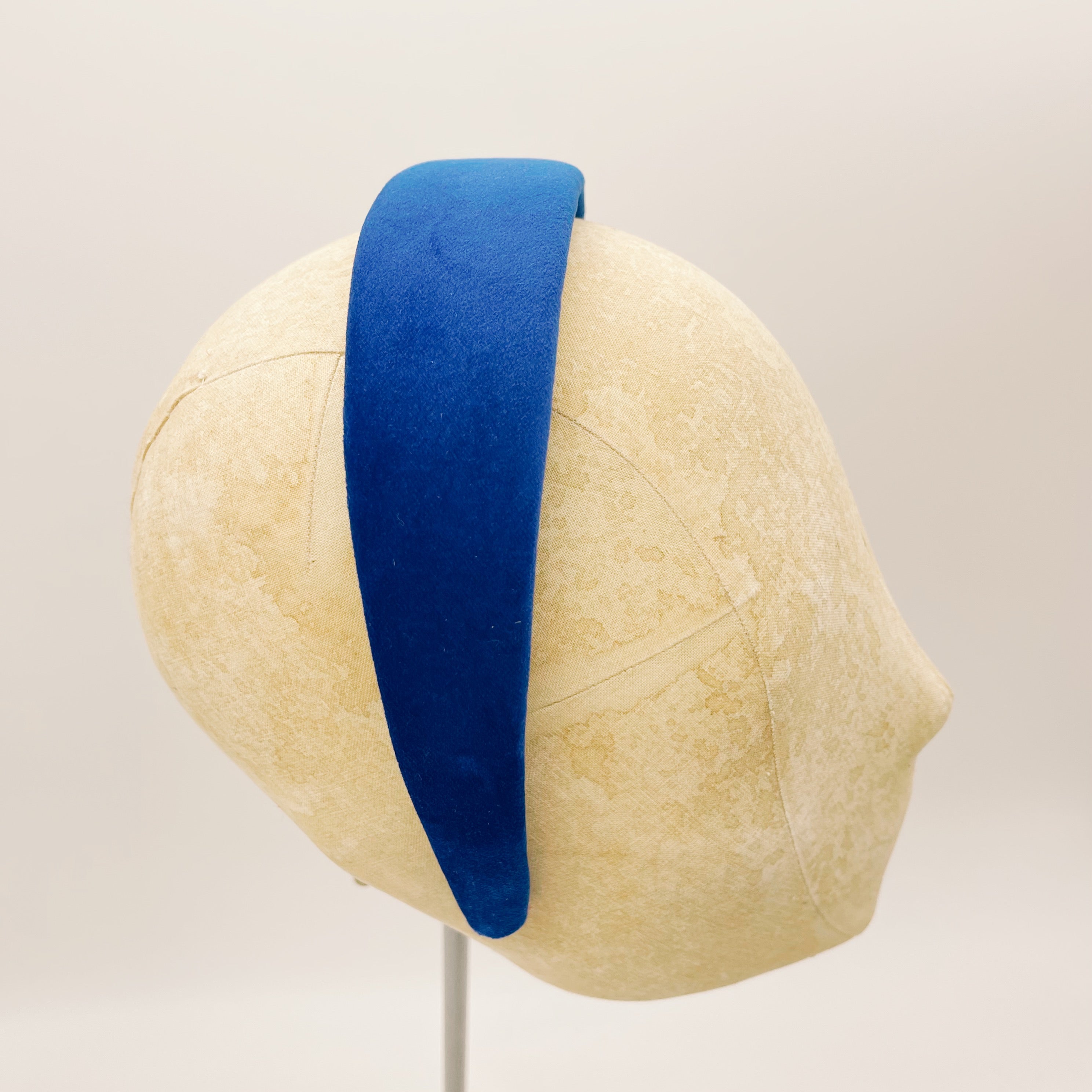 Cerchietto Velluto Royal Blue