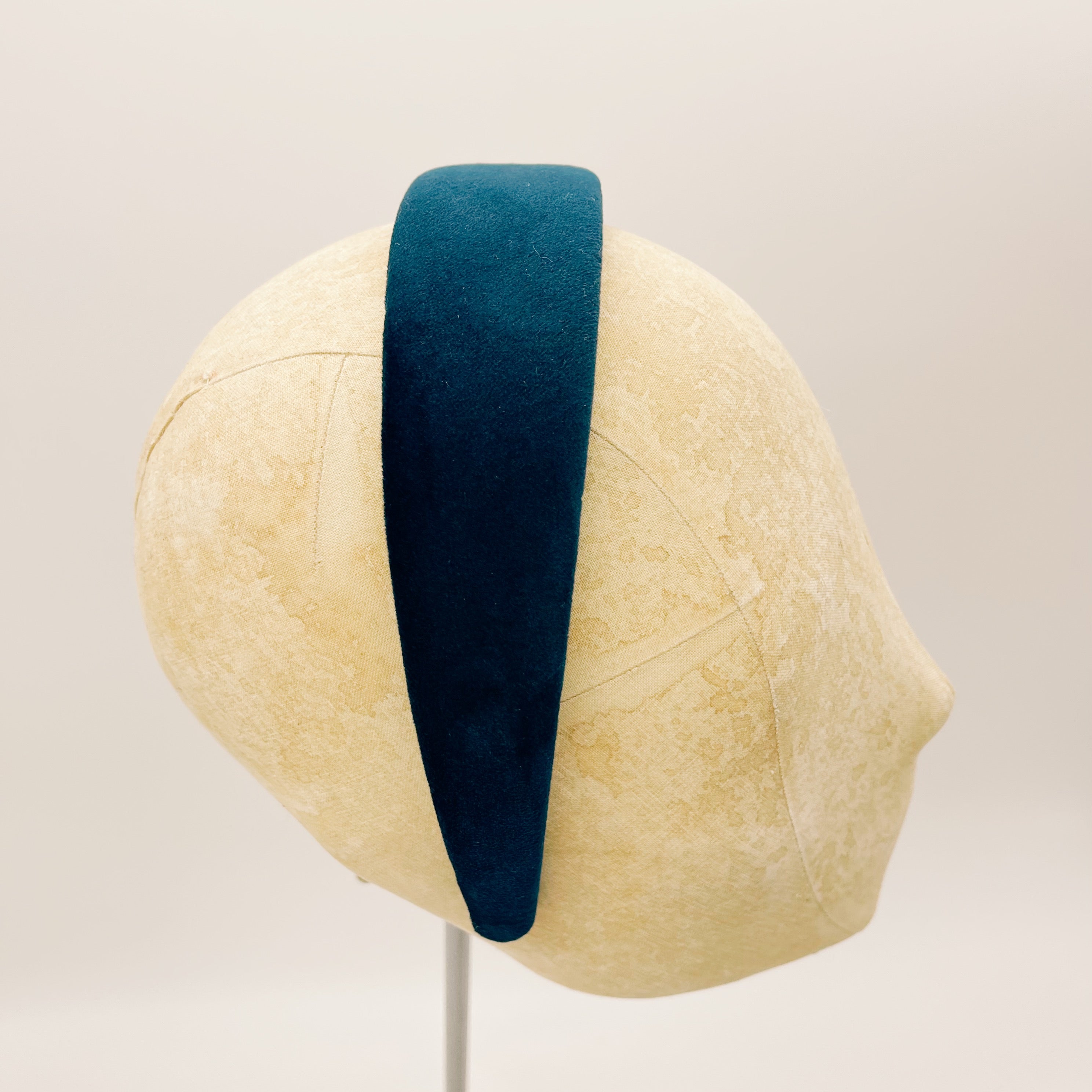 Cerchietto Velluto Navy Blue
